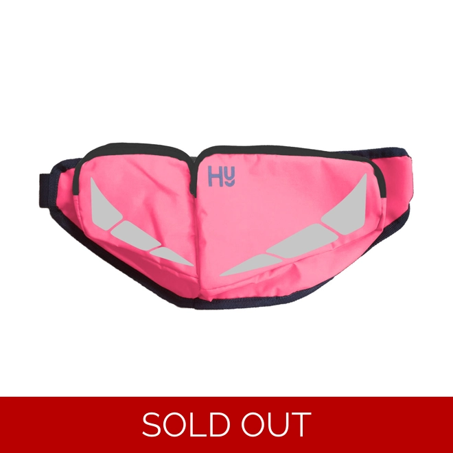 product Image for Reflector Bum Bag by Hy Equestrian - Pink - One Size